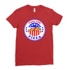vote for pizza president democrat Ladies Fitted T-Shirt