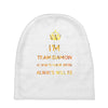team damon salvatore Baby Beanies