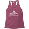 Procaffeinate Noun Racerback Tank