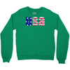 american freedom flag Crewneck Sweatshirt