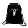 class o f 2018 cool girl Drawstring Bags