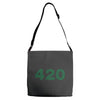 marijuana 420 Adjustable Strap Totes