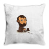 abraham play the game Throw Pillow