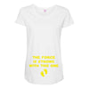 The Force is Strong With This One Maternity Scoop Neck T-shirt