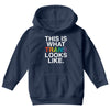 This Is What Trans Looks Like Youth Hoodie