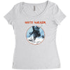 the night king Women's Triblend Scoop T-shirt