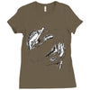 self made zombie Ladies Fitted T-Shirt