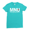 movie t shirt inspired by the superb film   district 9 Ladies Fitted T-Shirt