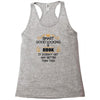 smart good looking cook doesnt get better than this Racerback Tank