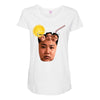 Kim Jong Un Ice T Maternity Scoop Neck T-shirt