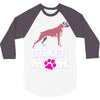 love boxer dog mom funny 3/4 Sleeve Shirt