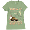 norwegian forest cat Ladies Fitted T-Shirt