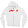 mondocon's first and second year in existence Zipper Hoodie