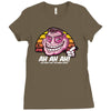 i hate this trollin crap! Ladies Fitted T-Shirt