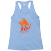 mega fire Racerback Tank