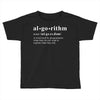 Algorithm Dictionary Toddler T-shirt