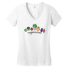 veganism Women's V-Neck T-Shirt
