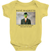René Magritte The Son Of Man Baby Bodysuit