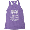 Project Manager Racerback Tank