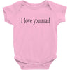 i love you mail Baby Bodysuit