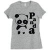 panda Ladies Fitted T-Shirt