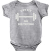 clever gym pun Baby Onesie