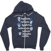 angry doctor Zipper Hoodie