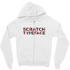scratch Zipper Hoodie