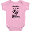 my own stunst Baby Bodysuit