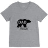 dad bear V-Neck Tee