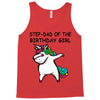 step dad of the birthday girll Tank Top