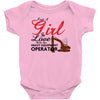 Just A Girl In Love With Her Heavy Equıpment Operator Baby Bodysuit