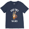 good times tan lines V-Neck Tee
