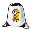 minion funkey Drawstring Bags