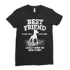 Best Friend Doberman Ladies Fitted T-Shirt