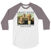 Grant Wood American Gothic 3/4 Sleeve Shirt