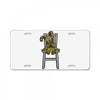 plush bunny License Plate