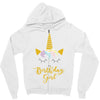 birthday unicorn girl Zipper Hoodie