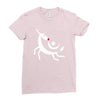 flying rudolph Ladies Fitted T-Shirt