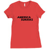 43. amerika suk 023 Ladies Fitted T-Shirt