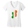 ireland Women's V-Neck T-Shirt