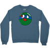 who watches the pizza Crewneck Sweatshirt