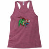 raphael meets mario Racerback Tank