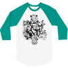 wild animals 3/4 Sleeve Shirt