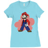 mario Ladies Fitted T-Shirt