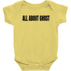 all about ghost Baby Bodysuit