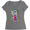 Goku Ultra Instinct Women's Triblend Scoop T-shirt