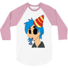 the birthday boy 3/4 Sleeve Shirt