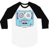 reel to reel 3/4 Sleeve Shirt
