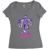 made of wolves Women's Triblend Scoop T-shirt